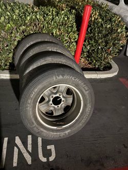 Michelin LTX A/S Tires on Alloy Wheels