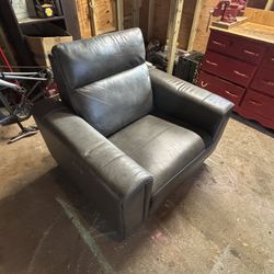 Electric Leather Recliner Chair 
