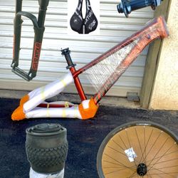 New Dirt Jumper Bike Build BMX MTB Suntour 