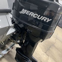  Mercury 200hp 2-Stroke 20" Outboard Motor Runs Great! 