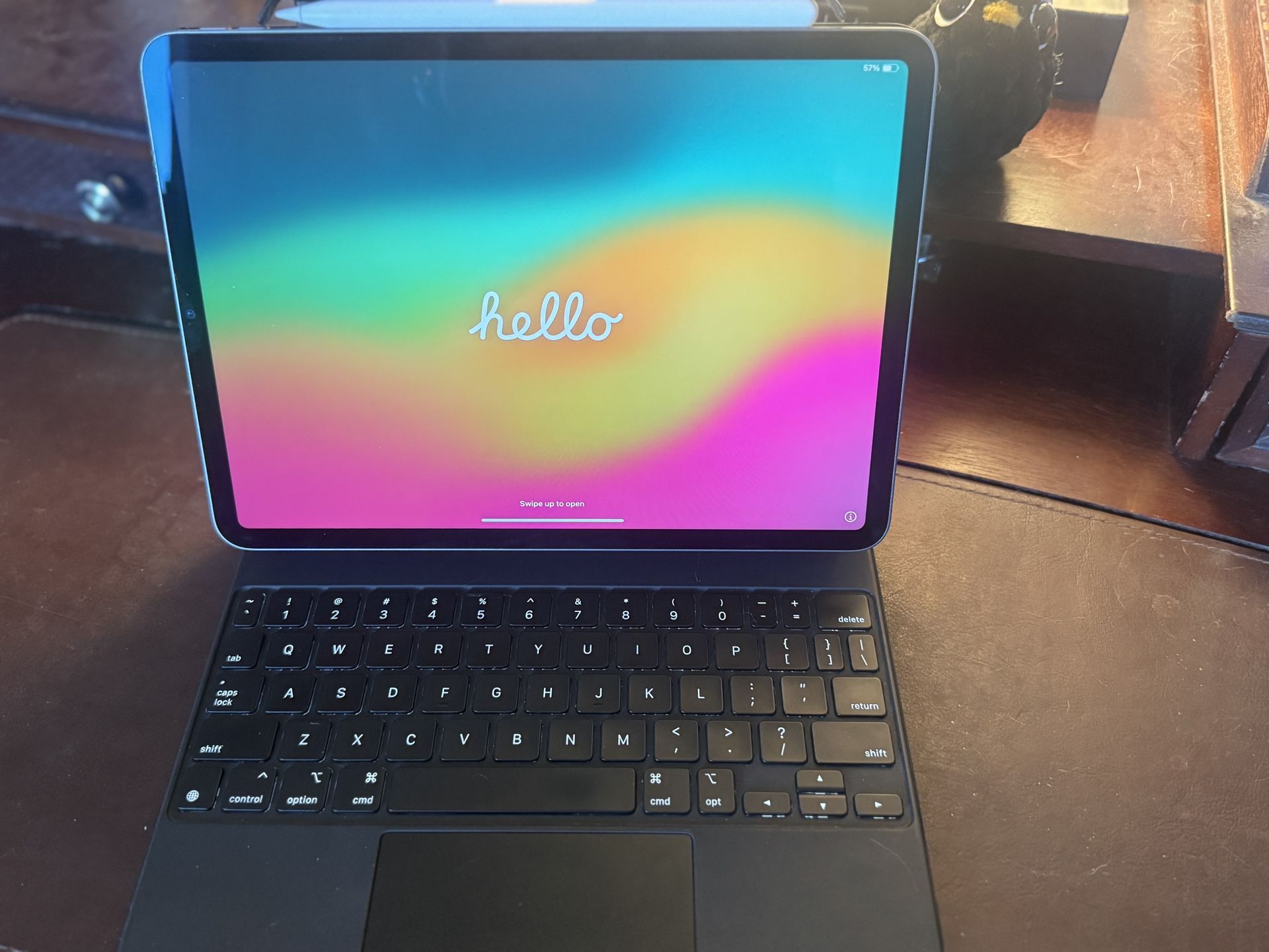 iPad Pro w/ Keyboard, Pencil