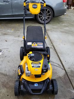 Electric Push Start Cub cadet sc500 190cc Briggs &Station
