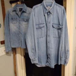 Men's XLG. Woman's  Small Both  25