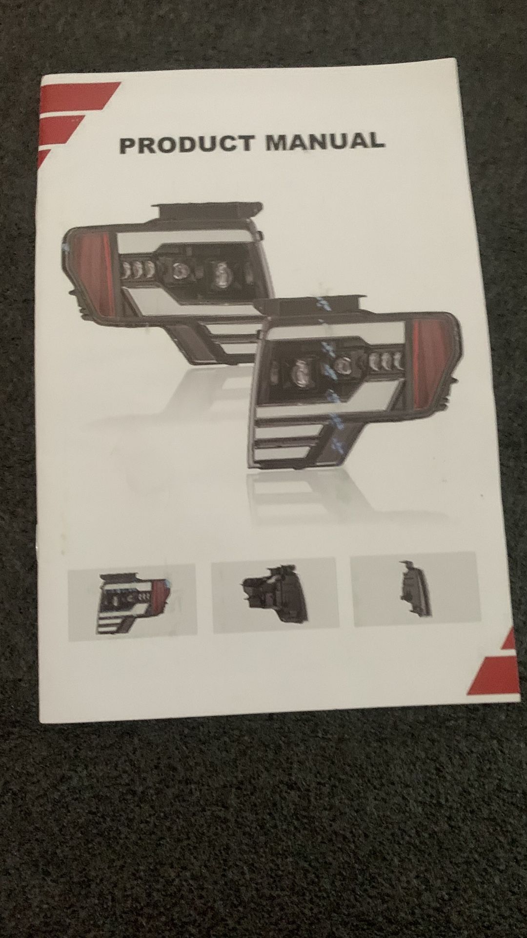 2009-2014 Ford F-150 DRL LED Headlights pair NEW