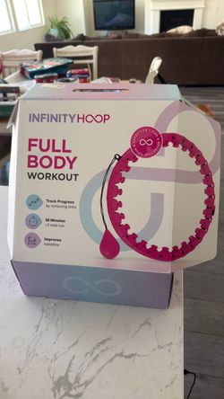Adjustable infinity hoop full body workout