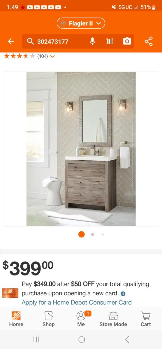 Glacier Bay
Woodbrook 31 in. W x 19 in. D Bath Vanity in White Washed Oak with Cultured Marble Vanity Top in White with White Sink