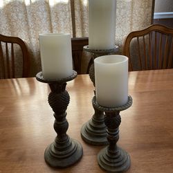 Candleholders (pineapple Design)
