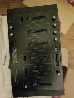 Audio Mixer 4-Channel New