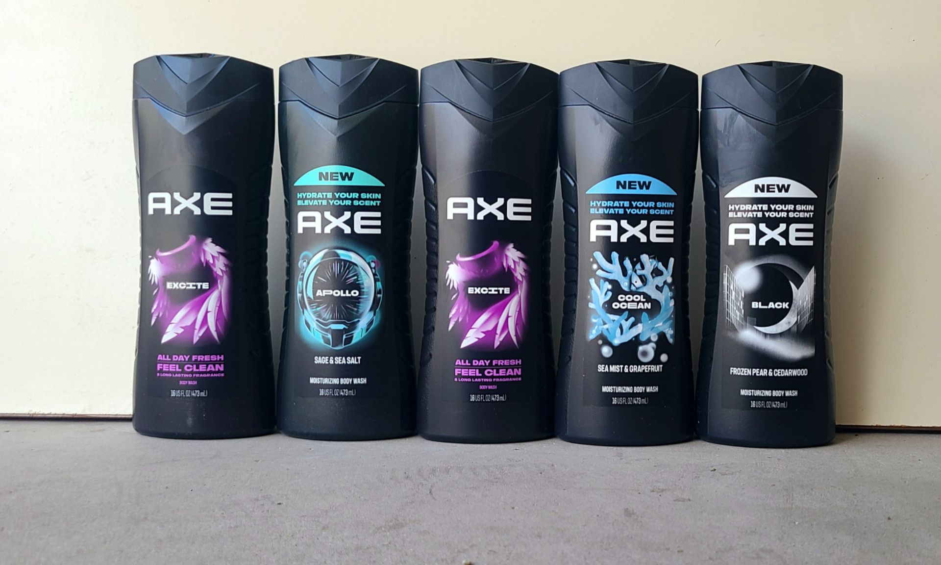 Axe body wash