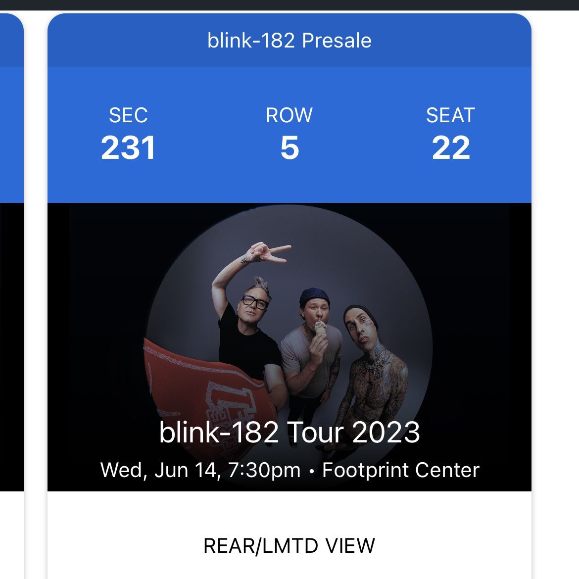 Blink-182 Tickets @ Footprint Center