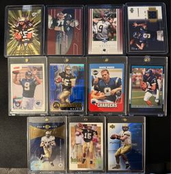 Drew Brees rookie lot of 11