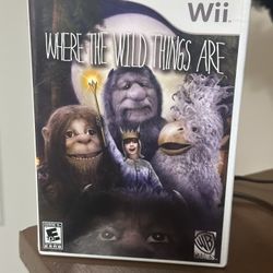 Nintendo Wii Where The Wild Things Are Game
