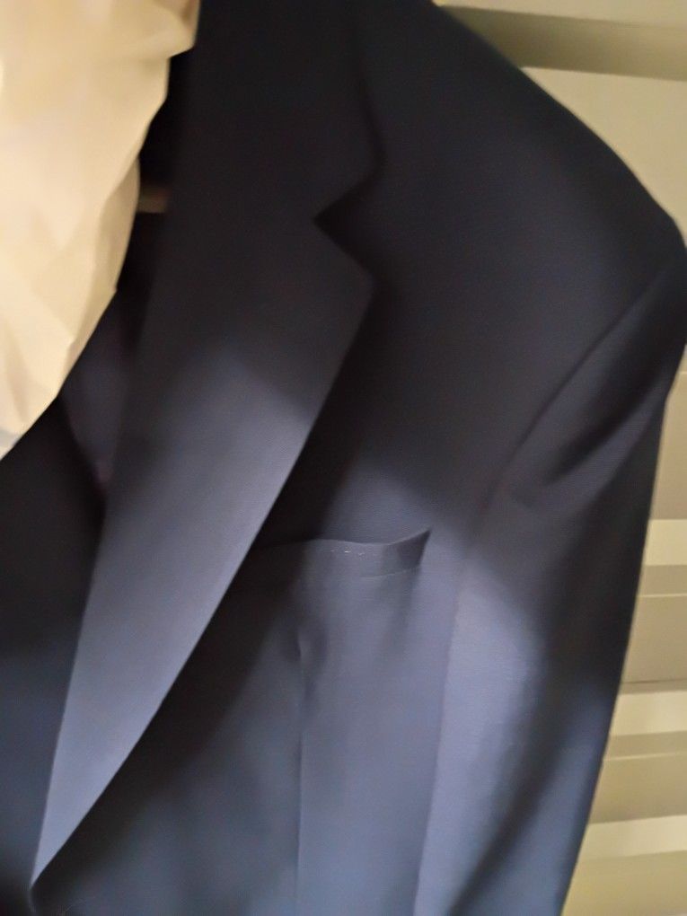 Men's Suit Jacket Ted Baker - 44 Long. Like NEW, Navy