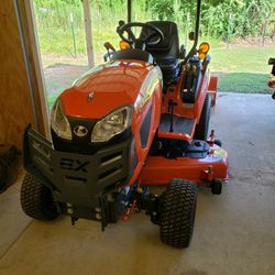 Kubota Bx1880 4x4 With 54in Belly Mower And Quick Detache Box