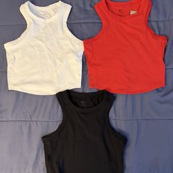 Nike Women's One Fitted Dri-FIT Cropped Tank Top