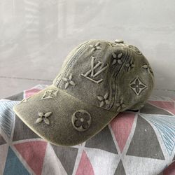 Louis Vuitton Blue Monogram Cap