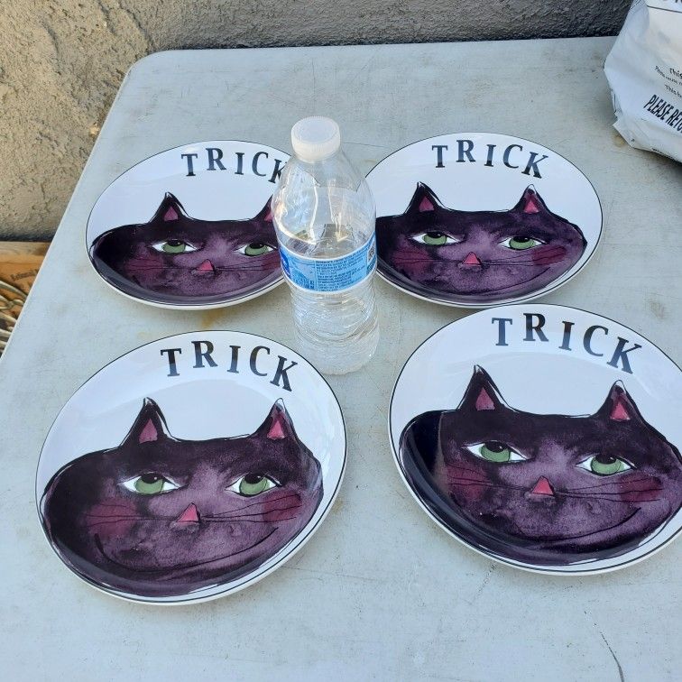 Halloween Dessert Plates By Rosanna