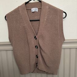 Brown Sweater Vest