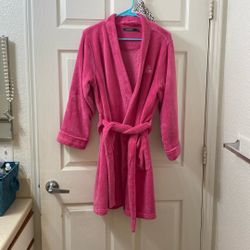 Large Pink Short Bath Robe  OBO 