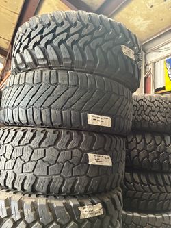 Semi New 35x12.50R18 TIRES SINGLES ONLY, MULTIPLE BRANDS $100 PICKUP OR $140 INSTALLED AND BALANCED LOCATED AT 1305 PRESTON AVE PASADENA TX 77503