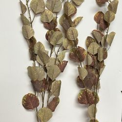 Home interiors and gifts Eucalyptus Branch Artificial Plants set/2 