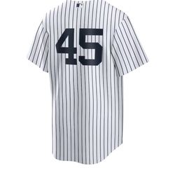 Yankees #45 Cole Medium Small Newark NJ