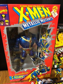 ToyBiz  Metallic mutants X-Men Cyclops