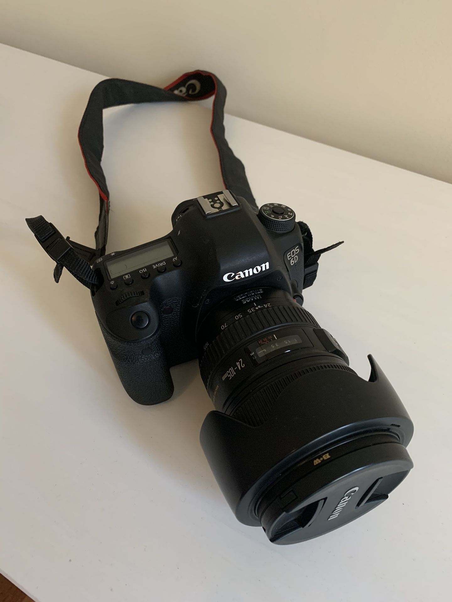 Canon EOS 6D with EF 24-105 Lens and Tamrac Backpack