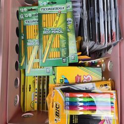 Massive Lot Of Brand New School Supplies