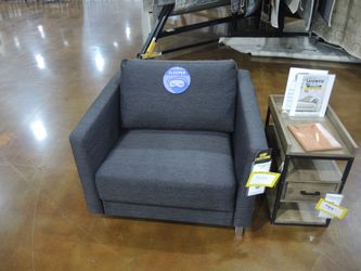 Luonto Monika Twin Sleeper Chair - Charcoal Gray | Sofa Bed | Pull-Out Couch