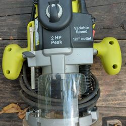 Ryobi Router 10 Amp 2 Hp Corded