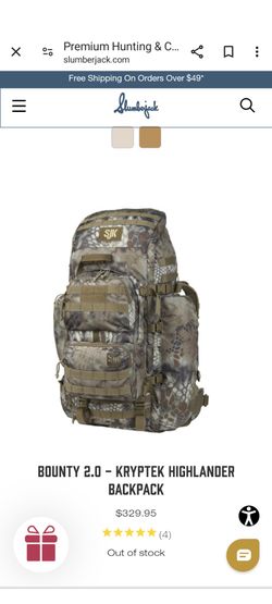 Kryptex Highlander Backpack And Day Pack