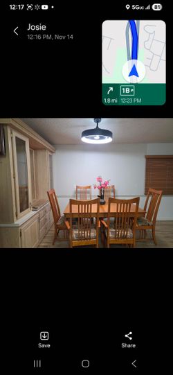 Table With 6 Chairs With Cushions