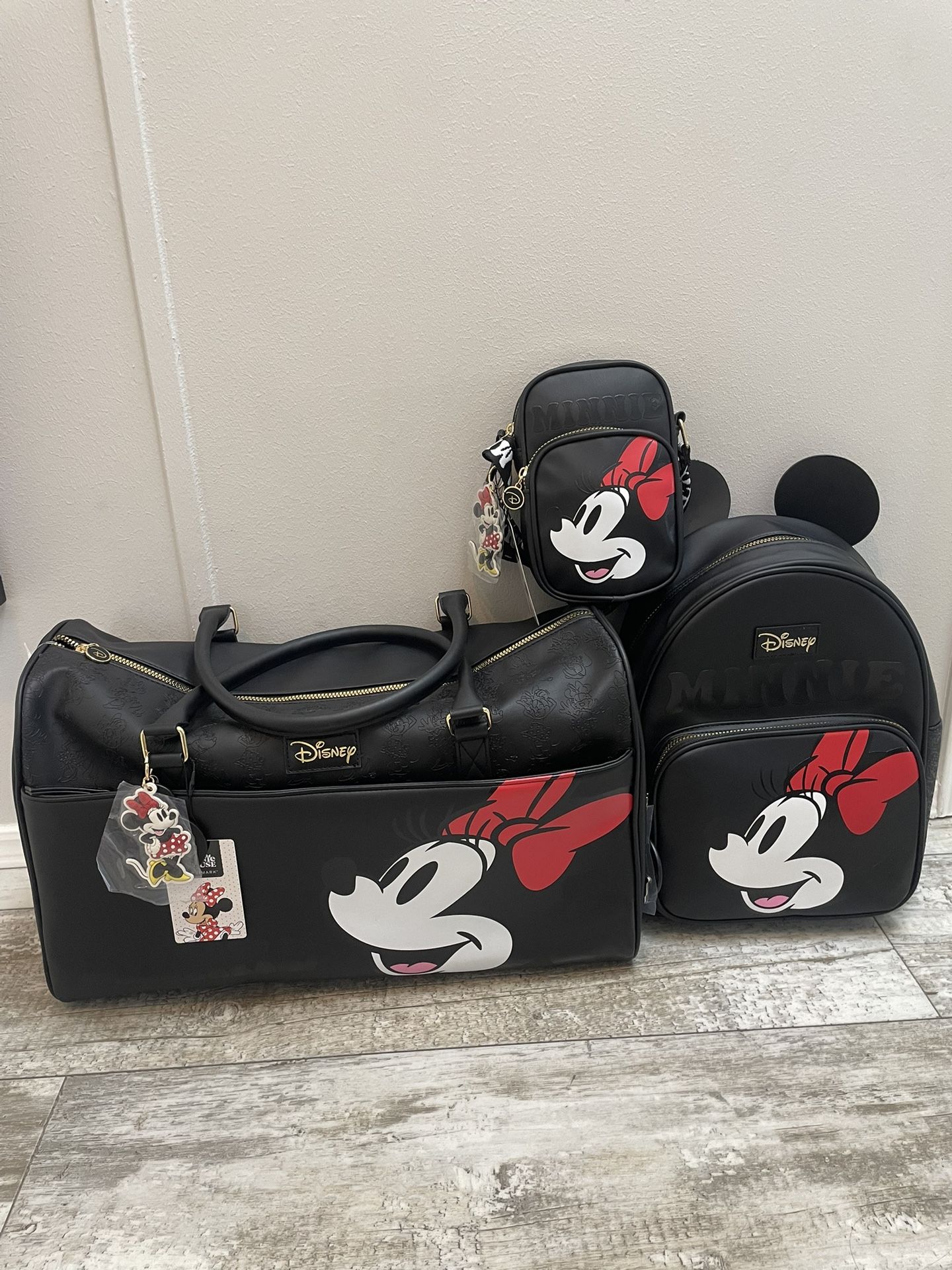 NWT Minnie Backpack In Set