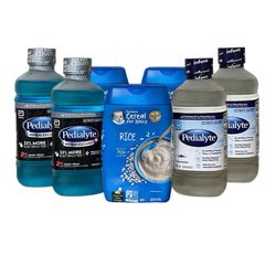 Pedialyte & Gerber Rice Cereal