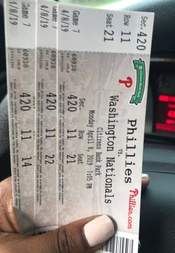 Phillies tickets