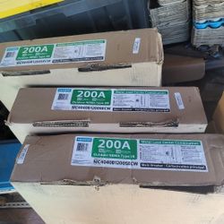 Siemans 200 Amp Panel Bottom Or Top Feed Solar Rated 