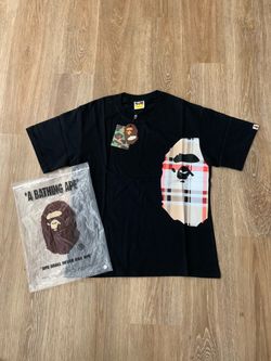 Bape x Burberry Black Tee