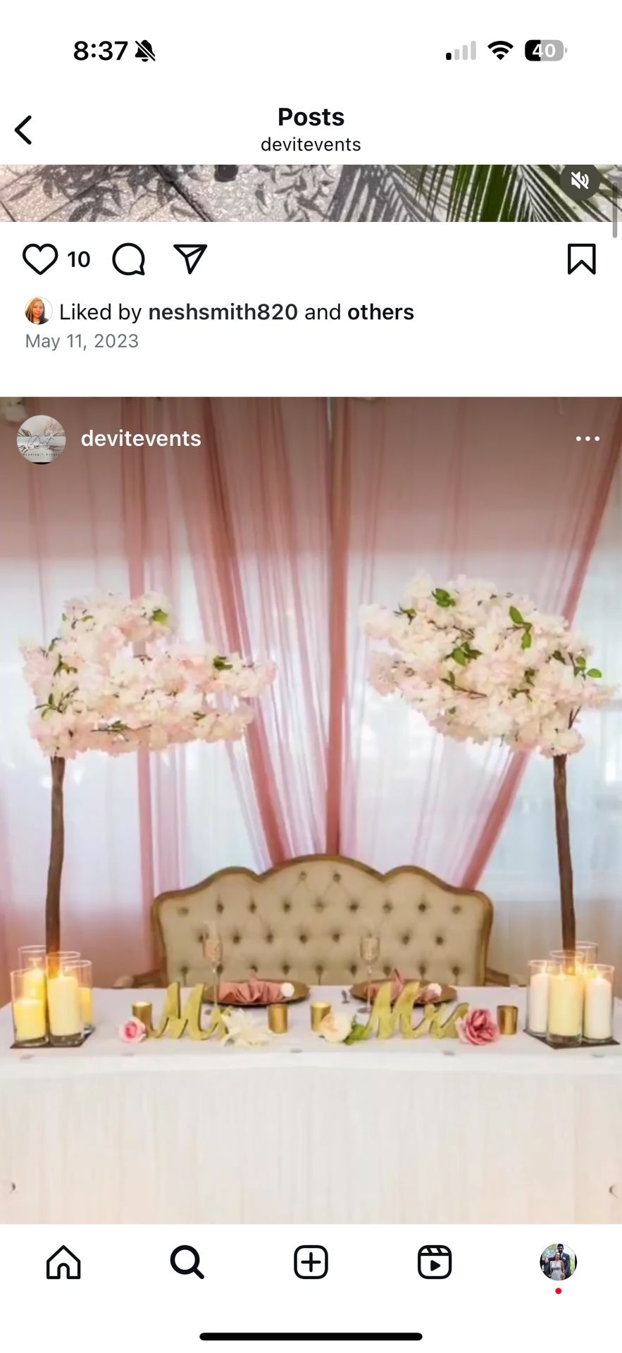 Pink Drapes