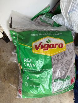 Vigoro Red Lava Rock Landscaping Bags