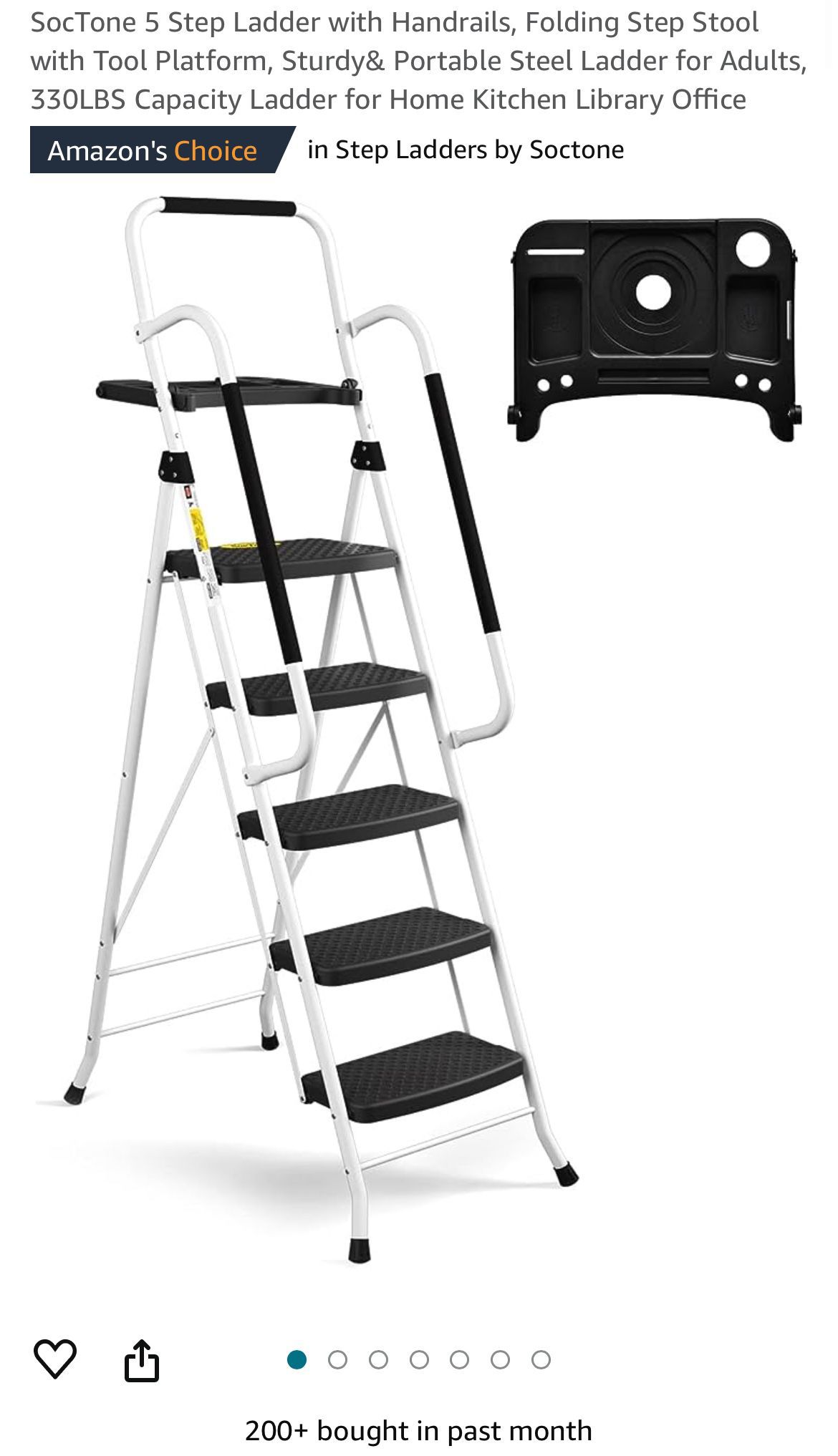 SocTone 5 step Ladder