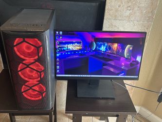 STGAubron Gaming PC With Monitor