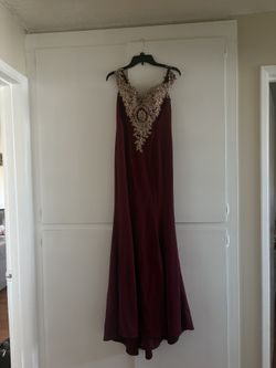 Dark Red/Burgundy Prom Dress