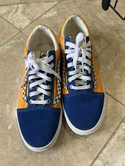 Blue And Yellow Vans