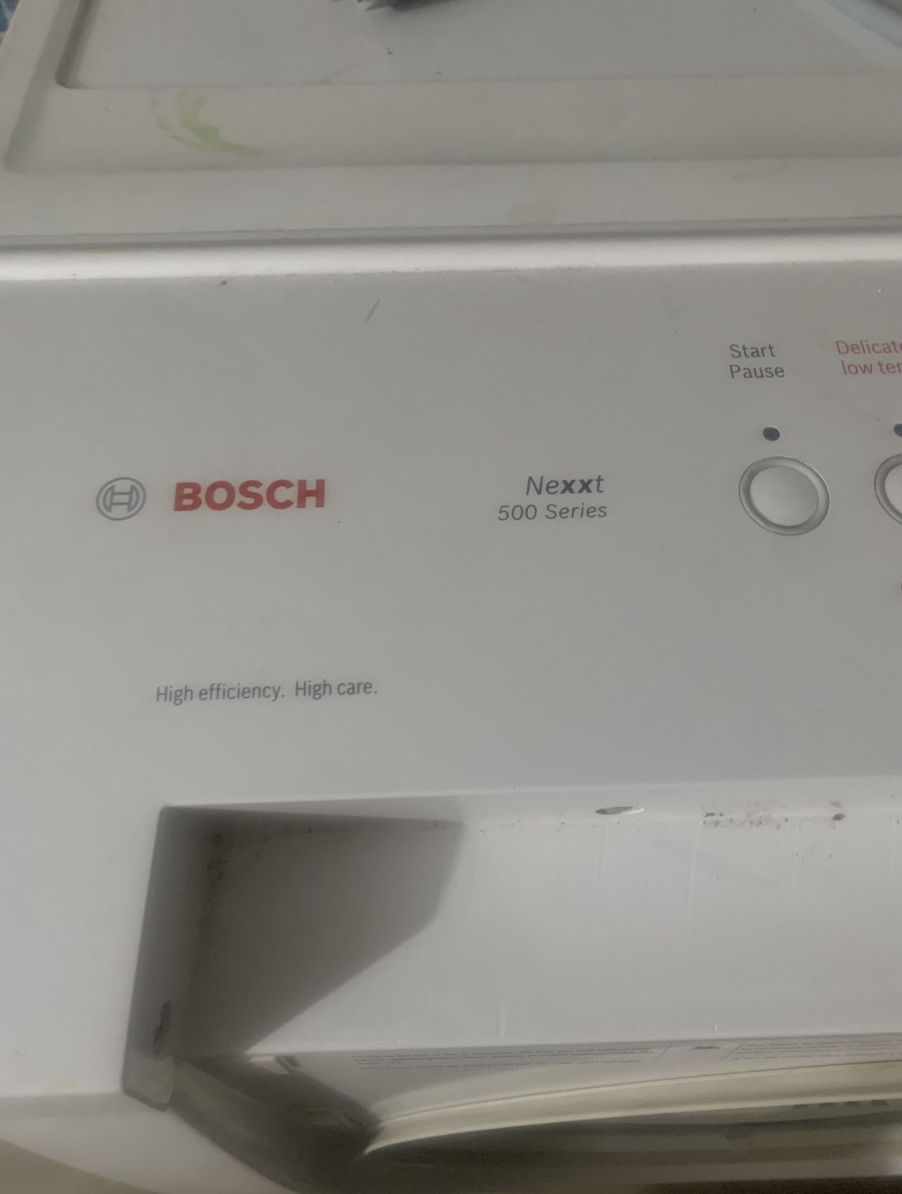 Bosh gas dryer 500 Series