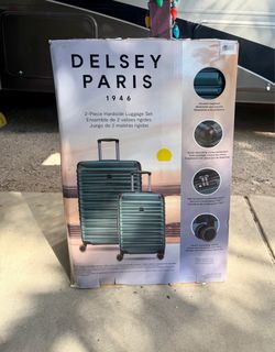 DELSEY PARIS 1946 2-Piece Luggage Set – NEW WITH TAGS! 🧳