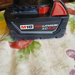 M18 battery 5.0ah