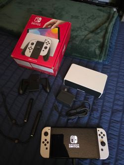 Nintendo Switch White Console Bundle