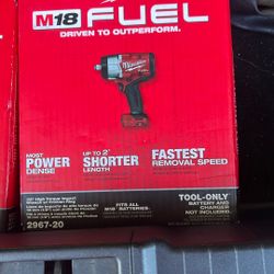 1/2” Milwaukee High Torque Impact Wrench
