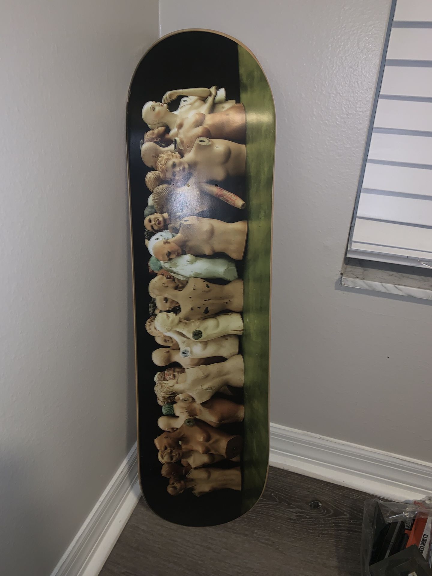 Custom Skateboard Deck Sick Art Piece